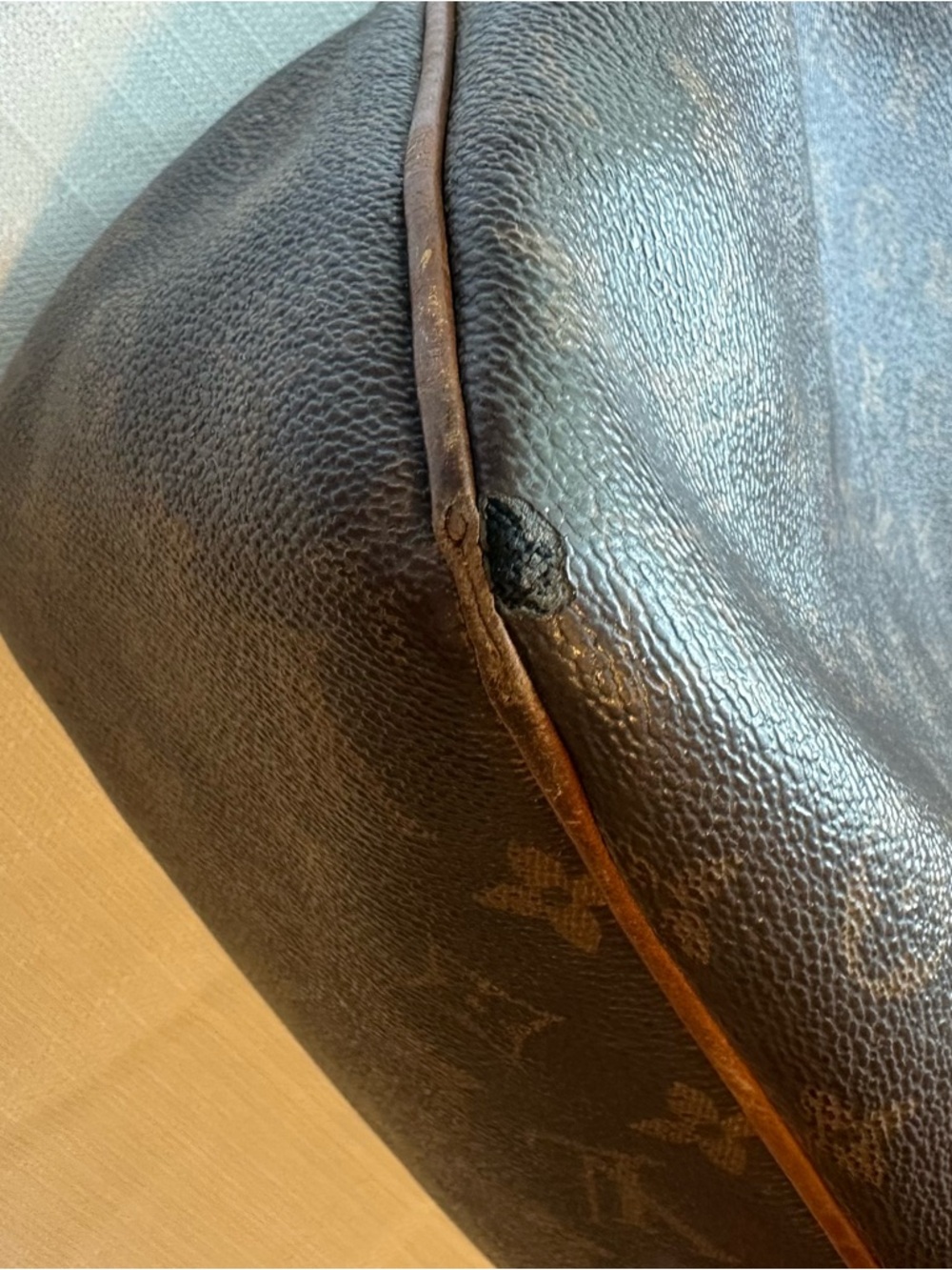 Authentic Louis Vuitton Monogram Vintage Shoulder Bag (Made in USA) - Picture 11 of 16